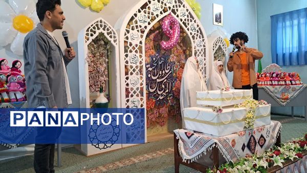 جشن تکلیف دختران کلاس سومی دبستان ام‌ البنین در دارالقرآن مرکزی یزد