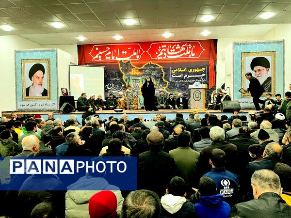 مراسم پنجمین سالگرد شهادت سردار سلیمانی در ناحیه سپاه سملقان