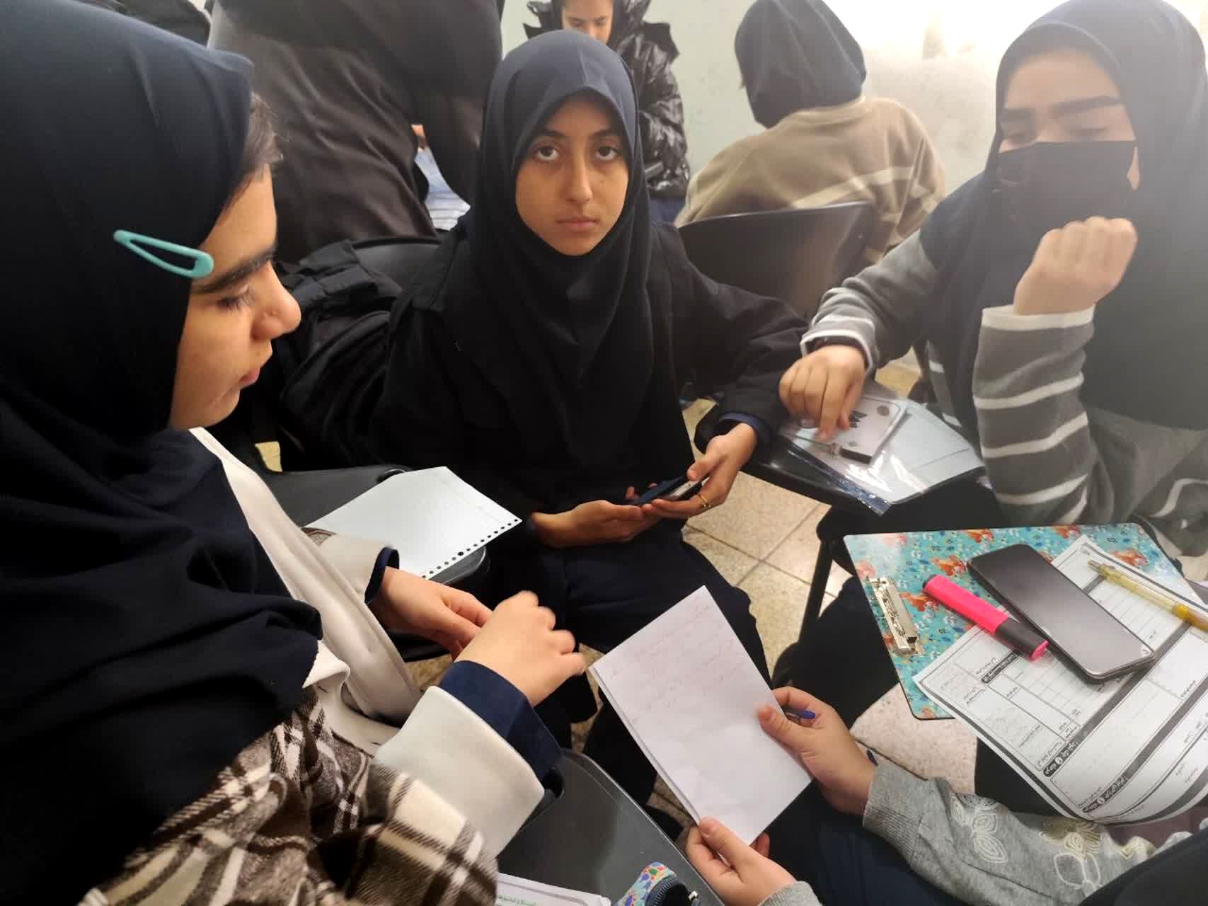  لیگ جت (جهاد تبیین) با حضور فعال دانش‌آموزان ناحیه 2 شیراز