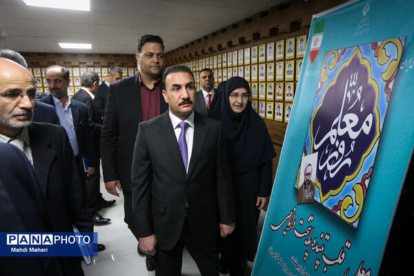 بازدید وزیر آموزش و پرورش عراق از دبیرستان علامه حلی 1