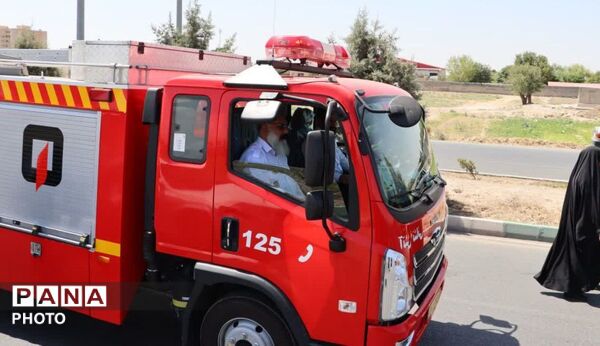 حضور پرشور جاماندگان اربعین در محمدشهر کرج