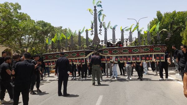 مراسم عزاداری تاسوعای حسینی در مشهد