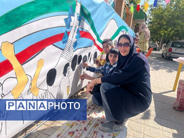 رنگ‌آمیزی دیوارنگاره‌ از ظهور تا مقاومت توسط کودکان و نوجوانان استان چهارمحال و بختیاری