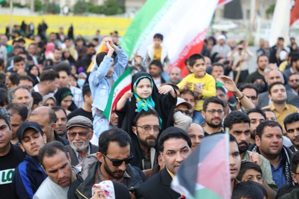 اجتماع عظیم مردمی در حمایت از ایران قوی و سپاه مقتدر 