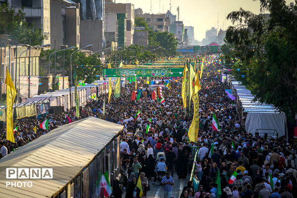 جلوه‌هایی از مهمانی 10 کیلومتری غدیر