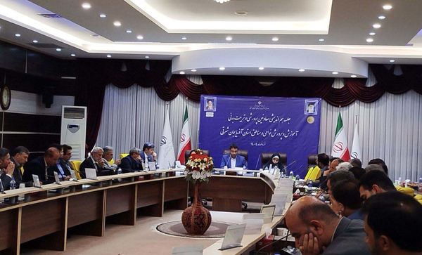 اجلاس معاونان پرورشی و تربیت‌بدنی نواحی و مناطق استان آذربایجان شرقی