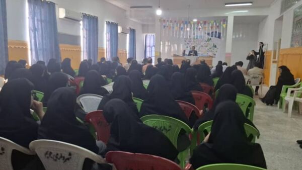 جشن آغاز سال تحصیلی و گرامیداشت هفته دفاع مقدس در دبستان زهرای اطهر