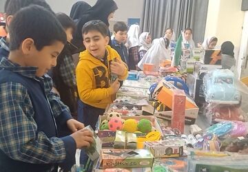 نخستین نمایشگاه اسباب‌بازی و بازی فکری کودک و نوجوان در شهرستان کوهپایه