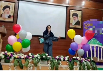 اجرای دانش آموختگان کلاس فن بیان کانون سمیه 