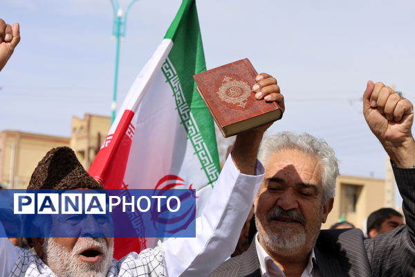 موج وحدت در خیابان‌های بافت جاری شد