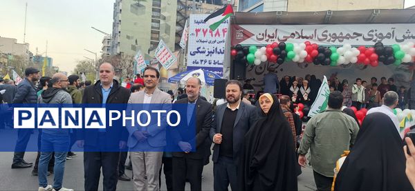 خروش ملت در روز قدس؛ حمایت بی‌وقفه از آرمان فلسطین