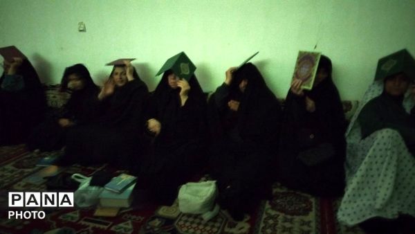  مراسم اولین شب قدر  در مسجد ابوالفضلی نیشابور 