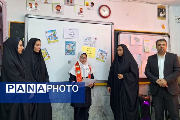  افتتاحیه‌ پایگاه تابستانی و برگزاری طرح حامی در مدرسه هدی ۱