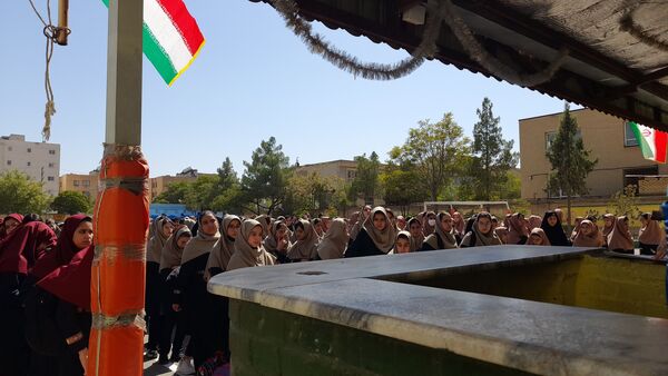 آیین بازگشایی مدرسه نورالهدی ناحیه هفت خراسان رضوی