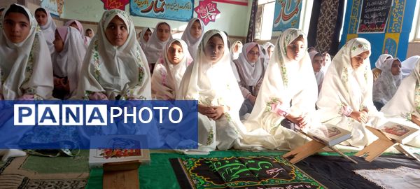 محفل انس با قرآن کریم در مدارس شهرستان هلیلان