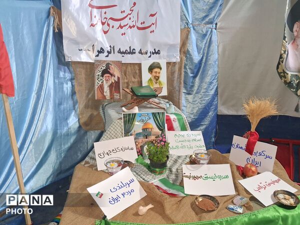 حماسه سازی مردم نیشابور در بیستمین شب از راهپیمایی های مردمی بلوار فضل 
