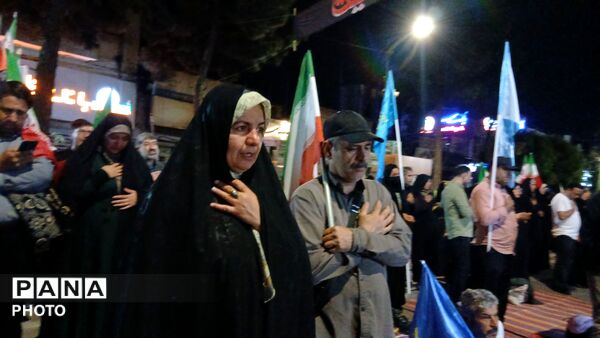 نوای استغاثه در حسنیه امام خمینی نیشابور 