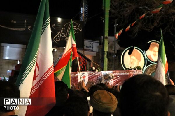 تشییع پیکر مطهر شهید مهدی عمارلو 