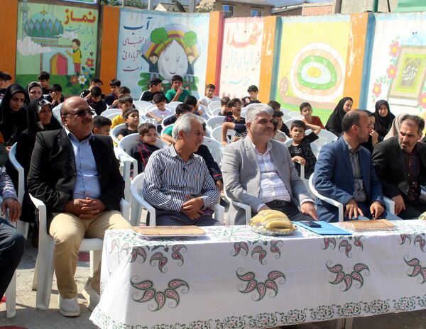 مانور بازگشایی مدارس در گلوگاه 