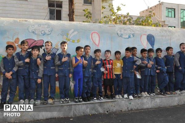 شور و نشاط ورزشی در دبستان پسرانه قدس ورامین