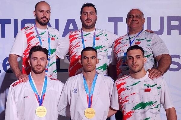 ­۲ نشان طلا تیم ملی کاراته در مسابقات بین المللی روسیه