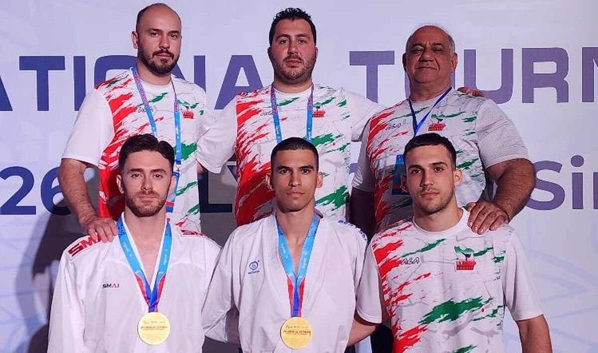 ­۲ نشان طلا تیم ملی کاراته در مسابقات بین المللی روسیه