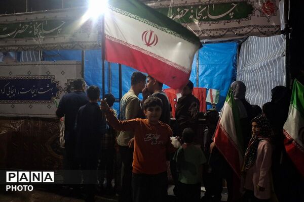 اجتماع بزرگ مردم اندیشه در گلزار شهدای فاز چهار