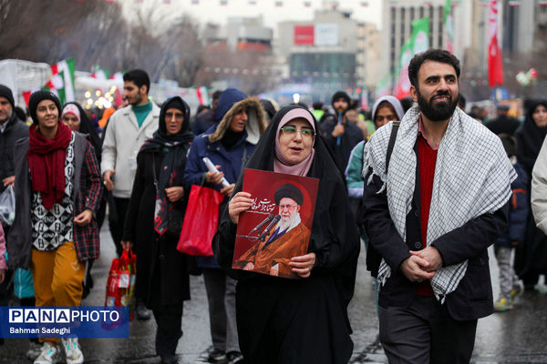 جشن خیابانی نیمه شعبان در تهران