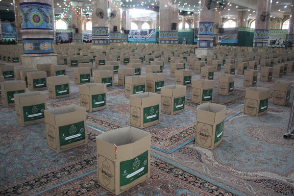 توزیع ۱۴ هزار بسته معیشتی به‌مناسبت میلاد امام حسن مجتبی(ع) در قم