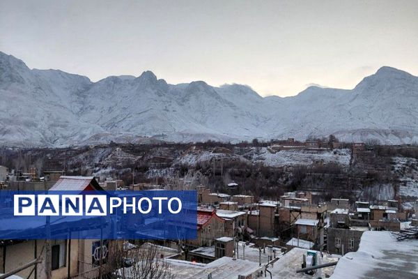 جلوه زمستانی طبیعت شهر بار نیشابور 