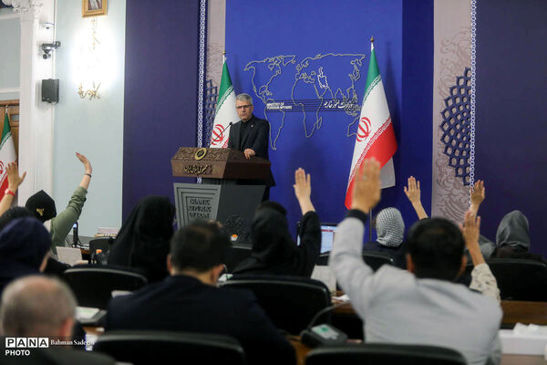 نشست خبری سخنگوی وزارت امور خارجه