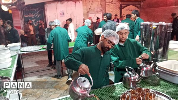 چایخانه حضرت زهرادر دویست و سی و یکمین شب از اجتماعات شبانه نیشابور 