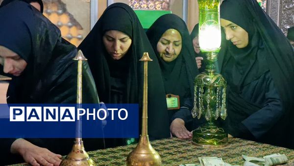 مراسم غبار روبی و زیارت ضریح مطهر سلطانعلی ابن امام محمد باقر (ع) در کربلای ایران 