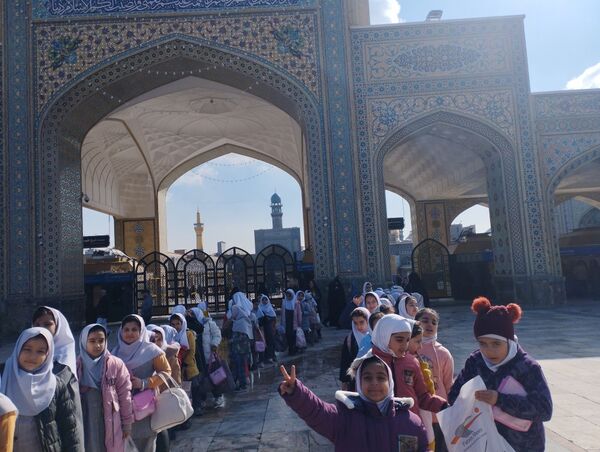 جشن عبادت در حرم مطهر رضوی 