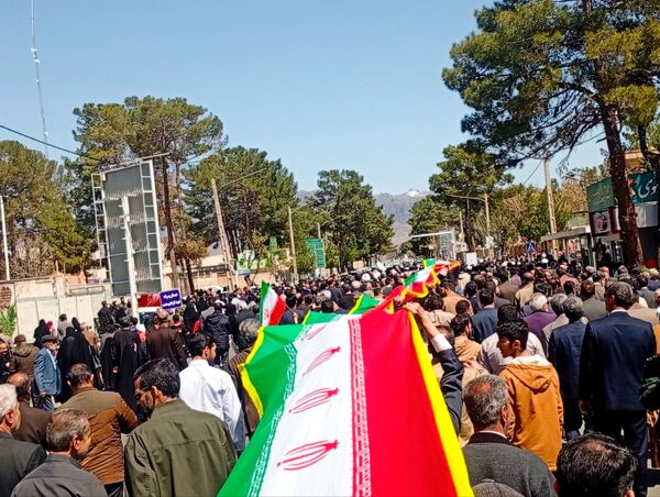 مردم کاشمر با سر دادن فریاد مرگ بر اسرائیل روز قدس را گرامی داشتند