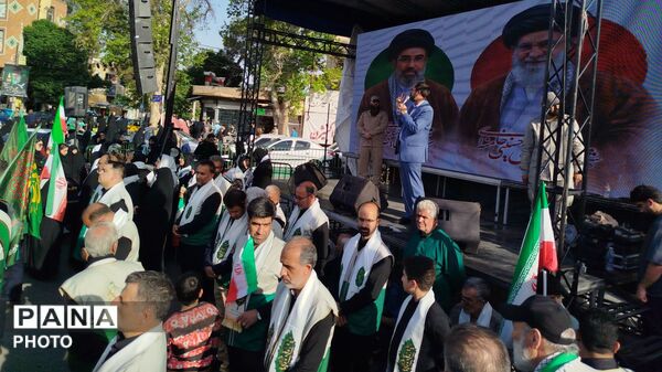نمایش اقتدار و حمایت جان فدائیان امام رضایی ورامین