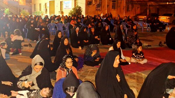 مراسم شام غریبان در شهرستان لنده