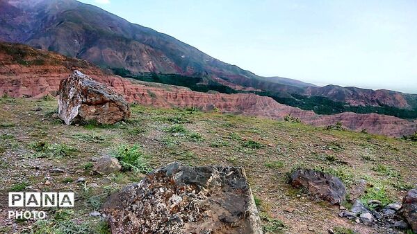 کوه های زیبای تخت پلنگ نیشابور 