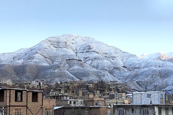 جلوه زمستانی طبیعت شهر بار نیشابور 