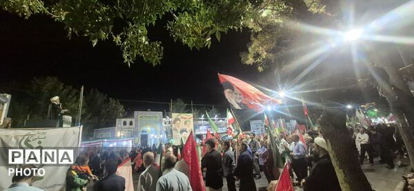 دویست و سی و دومین موج از اجتماعات شبانه در کاشمر 