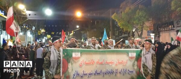  پاسداشت مقام شهدا و پایبندی به آرمان‌های انقلاب در ملایر