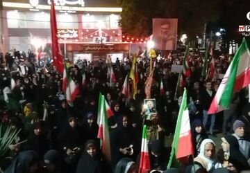 فریاد شبانه نظرآباد علیه جنایت