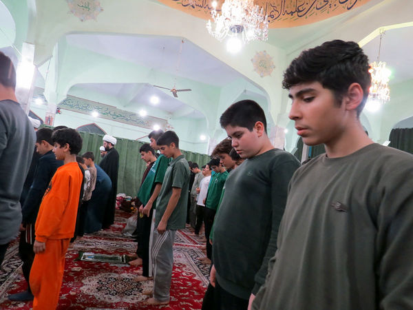 اعتکاف دانش‌آموزان مسجد انقلاب شهرستان بجنورد 