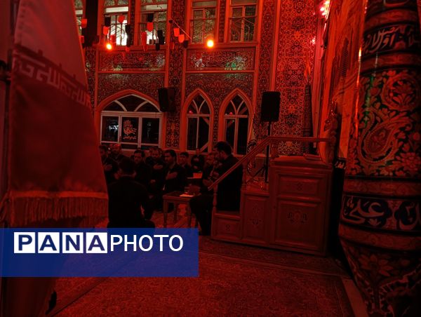 عزاداری شب یازدهم ماه محرم در تکیه ابوالفضلی 