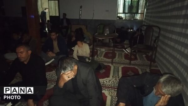 دومین شب لیالی قدر در مسجد صاحب زمان جاورده 