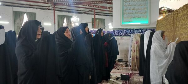 نماز عید قربان در امامزاده سید محمد(ع)کاشمر