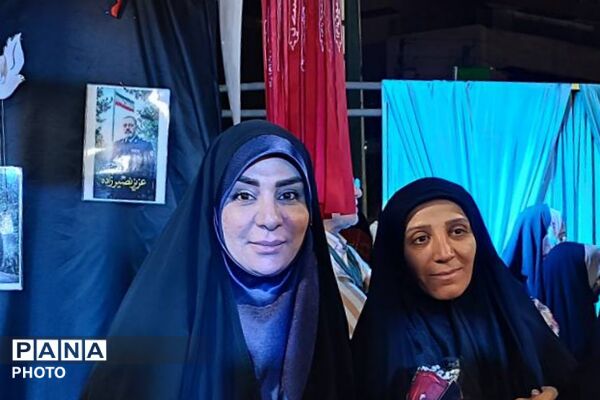 خدمت رسانی دانش‌آموزان و فرهنگیان دبیرستان تزکیه شهرری در موکب بسیج دانش آموزی 