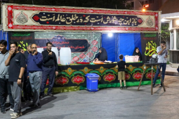مراسم عزاداری و روضه خوانی سالار شهیدان به میزبانی ناحیه 4 شیراز