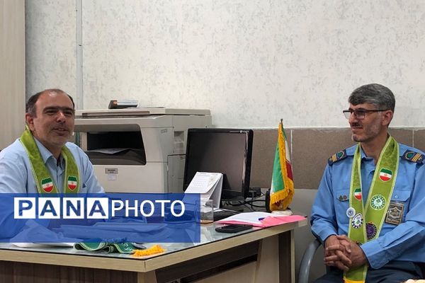 بازدید کشوری از دانش‌آموزان پیشتاز دبستان فولادفر ناحیه دو شهرری 