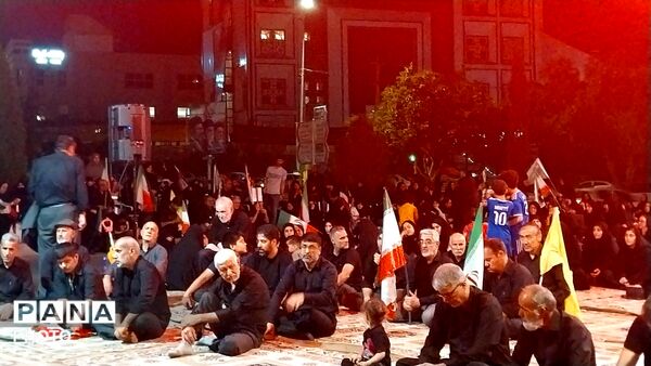 همدمی اشک و ارادت، بازگویی حماسه ی کربلا در خیابان هفت تیر مشهد